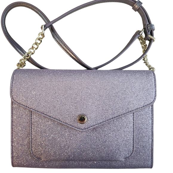 KATE SPADE - Tinsel Glitter Crossbody - Lilac Frost Purse/Handbag *NEW*
